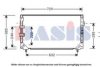 AKS DASIS 212016N Condenser, air conditioning